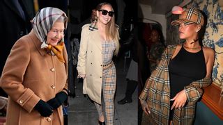 when was the burberry check introduced|burberry chequered history.